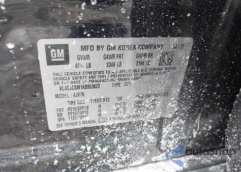 2019 Buick Encore Fwd Essence из США, поврежденный, VIN KL4CJCSM1KB953622